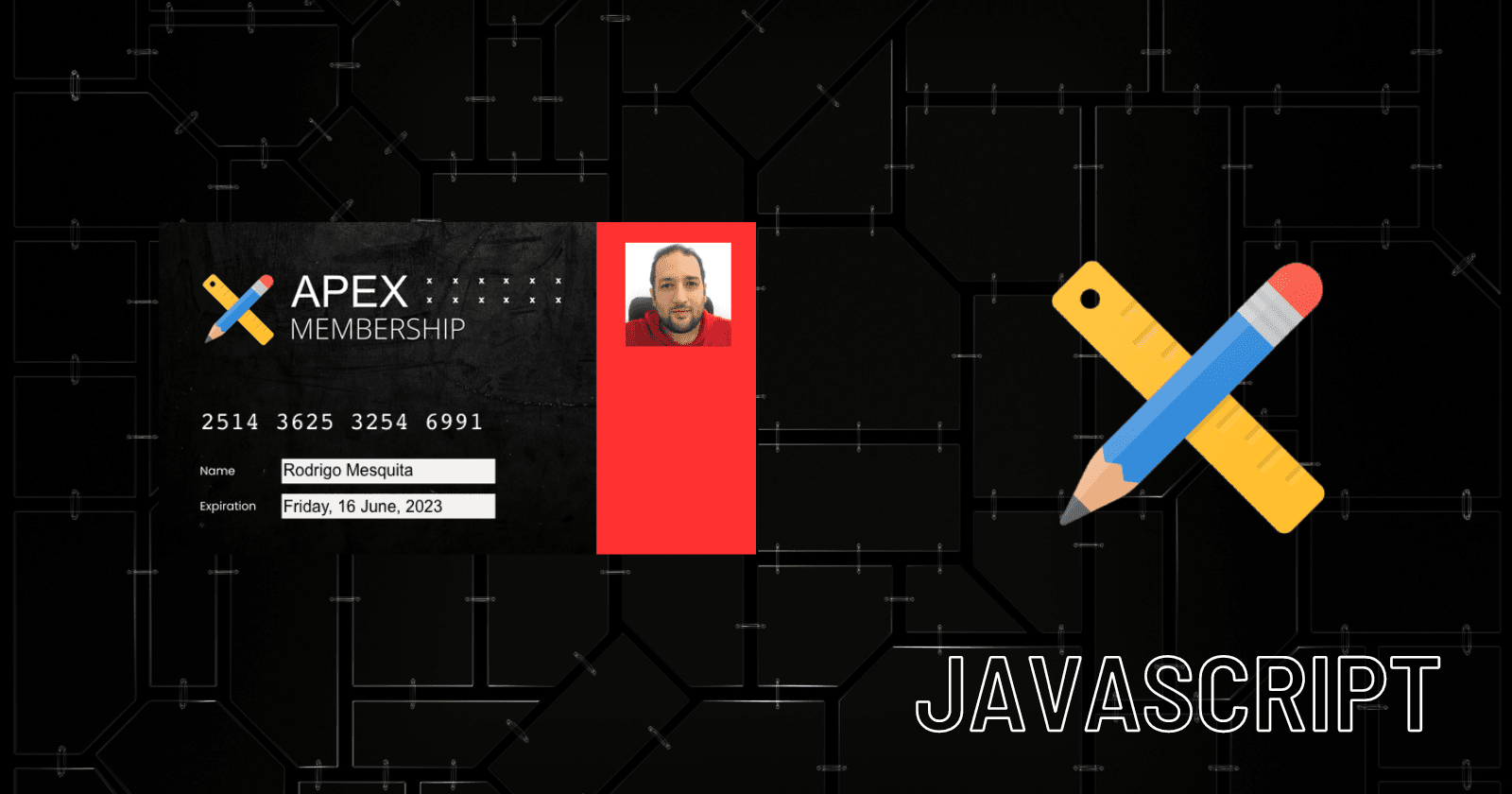 Create a dynamic membership card on APEX